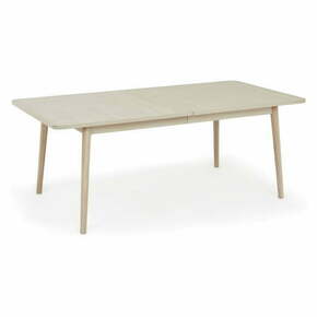 Proširiv blagovaonski stol s pločom stola u dekoru hrasta u prirodnoj boji 95x170 cm Porto – Furnhouse