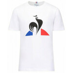 Majica za dječake Le Coq Sportif ESS Tee SS No.2 B - new optical white