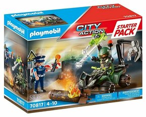 Playmobil: Gradski život - Početni paket policije u opasnoj operaciji (70817)
