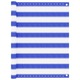vidaXL Balkonski zastor plavo-bijeli 90 x 300 cm HDPE