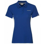 Ženski teniski polo majica Head Club Tech Polo Shirt W - royal blue