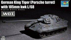 TRUMPETER King Tiger w/ 105mm kWh L/68 Porsche