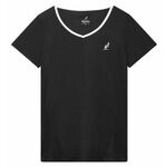Ženska majica Australian T-Shirt Ace With Back Split - black