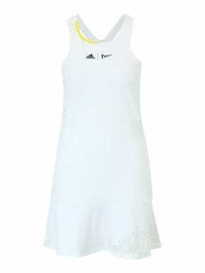 ADIDAS SPORTSWEAR Sportska haljina žuta / crna / bijela