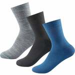 Devold Daily Merino Medium Sock 3 Pack Indigo Mix 41-46 Čarape