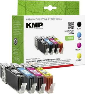 KMP tinta zamijenjen Canon CLI-571BK XL