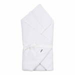 Bijela pamučna deka za bebe 75x75 cm - Malomi Kids