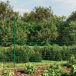 vidaXL Ograda od žičane mreže zelena 2,2 x 10 m od pocinčanog čelika