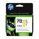 HP 712 3-Pack 29-ml Yellow DesignJet Ink Cartridge, tinta, Original [3ED79A]