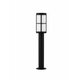 NOVA LUCE 9002860 | Stone-NL Nova Luce podna svjetiljka 65cm 1x E27 IP54 crno, opal