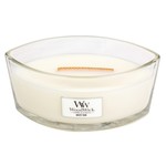 WoodWick bijelo pranje mirisana svijeća White Teak brod