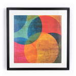 Slika Graham &amp; Smeđi Neon Circle 50 x 50 cm