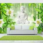 Samoljepljiva foto tapeta - Buddha and nature 343x245
