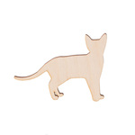 AtmoWood Drvena mačka 8 x 6 cm