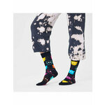 Visoke unisex čarape Happy Socks MJA01-9050 Crna