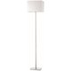 VIOKEF 4058000 | Toby-VI Viokef podna svjetiljka 172cm s prekidačem 1x E27 bijelo mat, krom