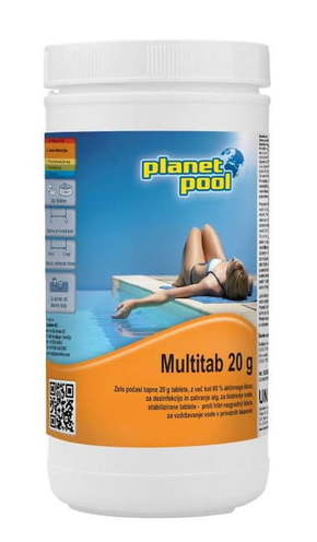 Planet Pool Multitab tablete klora s algaecidom i flokulantom