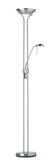 ENDON ROME-SC | Rome-EN Endon podna svjetiljka 180cm sa tiristorskim prekidačem fleksibilna 1x R7s + 1x G9 krom saten