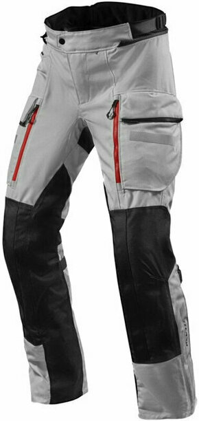 Rev'it! Sand 4 H2O Silver/Black XL Long Tekstilne hlače