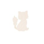 AtmoWood Drvena mačka 8 x 6,5 cm