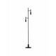 NOVA LUCE 9010235 | Joy-NL Nova Luce podna svjetiljka 161cm s prekidačem elementi koji se mogu okretati 1x LED 1121lm 3000K crno mat