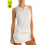 Ženska majica bez rukava Lucky in Love Luv Chill Out Tank Women - white