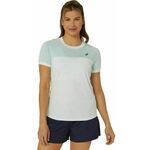Ženska majica Asics Court Short Sleeve Top - pale mint/pale blue