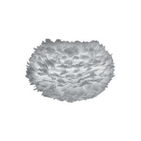 Sivi abažur od guščjeg pera UMAGE EOS ⌀ 45 cm