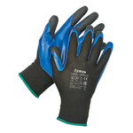 GARRULUS FH rukavice za namakanje. u crnom lateksu 8