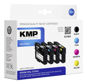 KMP E218VX Multipack BK/C/M/Y compatible with Epson T 2996 XL