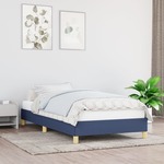 Okvir za krevet plavi 90x200 cm od tkanine
