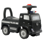 Mercedes Actros Police 3316A ride-on, Black