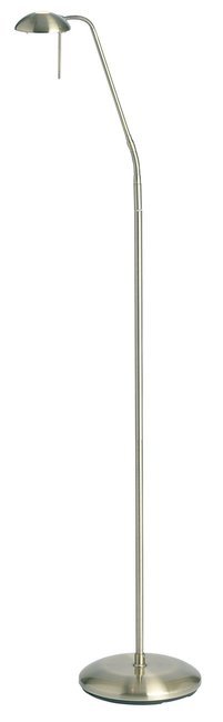 ENDON 656-FL-AN | Hackney Endon podna svjetiljka 112cm sa tiristorski dodirnim prekidačem fleksibilna 1x G9 antik bakar