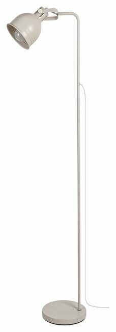 RABALUX 2243 | Flint Rabalux podna svjetiljka 150cm sa prekidačem na kablu elementi koji se mogu okretati 1x E27 bež