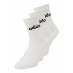 ADIDAS SPORTSWEAR Sportske čarape 'C LIN CREW 3P' crna / bijela