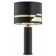 ARGON 4234 | Almada-AR Argon stolna svjetiljka 46cm sa prekidačem na kablu 1x E27 crno, mesing, zlatno