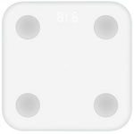 Xiaomi osobna vaga Mi Body Composition Scale 2, bijela/prozirna, 150 kg