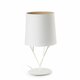 FARO 29867 | Tree-FA Faro stolna svjetiljka 51,5cm 1x E27 bijelo mat, bijelo