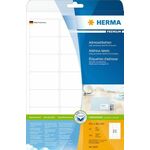 Herma Premium 5029 naljepnice za naslove, A4, 63,5 x 38,1 mm, bijele