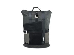 Bisaga i torba 2u1 za gradsku vožnju Thule Pack ’n Pedal crna 18l