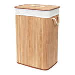 Košarica za rublje od bambusa Compactor Rectangular