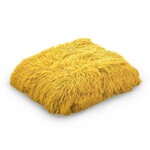 Vitapur dekorativni pokrivač Fluffy, 130 x 200 cm - Žuta