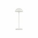NOVA LUCE 9281380 | Rose-NL Nova Luce nosiva, stolna svjetiljka sa dodirnim prekidačem baterijska/akumulatorska, USB utikač 1x LED 207lm 3000K IP54 bijelo, opal
