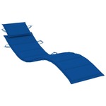 vidaXL Jastuk za ležaljku za sunčanje kraljevski plavi 186 x 58 x 4 cm