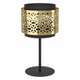 EGLO 43982 | Sandbach Eglo stolna svjetiljka 45cm sa prekidačem na kablu 1x E27 crno, mesing