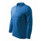 Polo majica muška SINGLE J. LS 211 - 2XL,Azurno plava