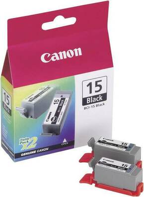 Canon tinta BCI-15BK original 2-dijelno pakiranje crn 8190A002