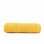 Žuti ručnik od čistog pamuka Sunny, 70 x 140 cm