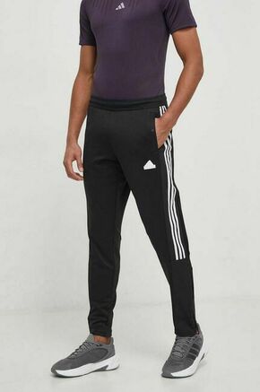 ADIDAS SPORTSWEAR Sportske hlače 'Tiro' crna / bijela