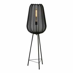 Crna podna lampa (visina 132 cm) Plumeria - Light &amp; Living